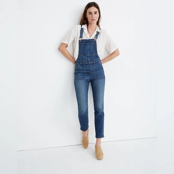 Madewell | Stovepipe Overalls | Lorton Wash | Women's Size XS - Picture 1 of 11